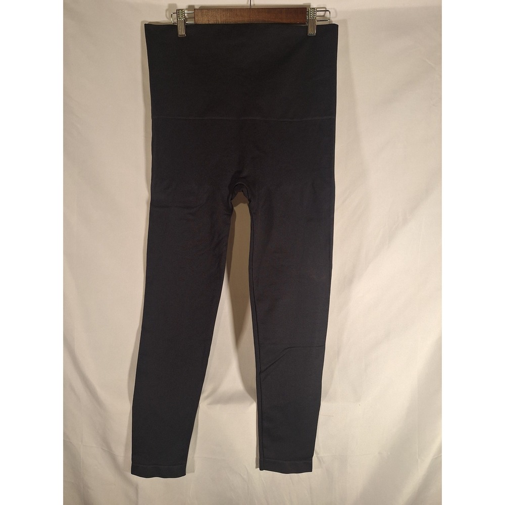 Anti‎ Black High Waist Smoothing Shaping Compression Leggings XL/TG/XG